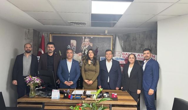 Sağlık-Sen Adana ve Şırnak Başkanları Seyhan’da buluştu