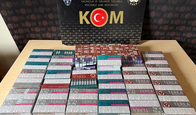 Habur’da 3,5 Milyon TL’lik kaçak malzeme ele geçirildi