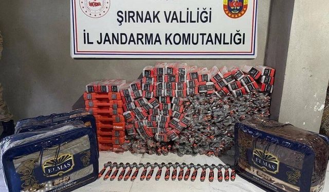 Şırnak’ta  kaçakçılık operasyonu, 82 Gözaltı