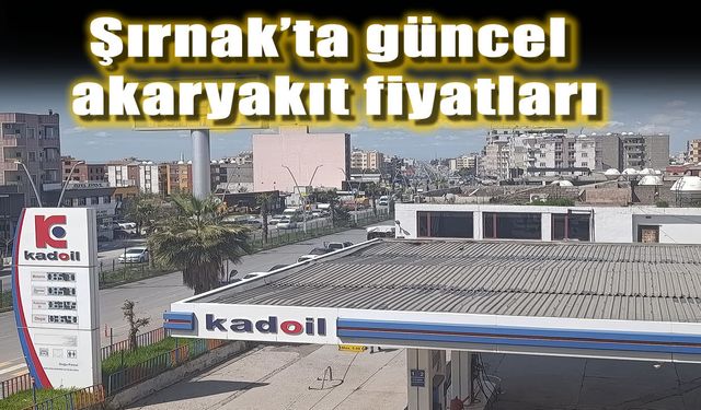 Şırnak’ta zam ya da indirim var mı? İşte güncel fiyatlar