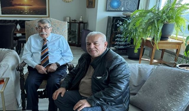 Derman Baba'dan eski Bakan Aksu’ya vefa ziyareti