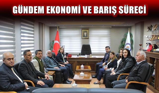 Şırnak'ın gündeminde ekonomi ve barış süreci var