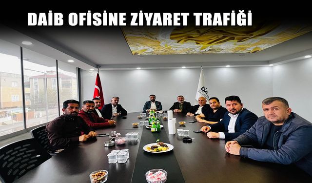 DAİB Şırnak Ofisi’nde yoğun ziyaret trafiği