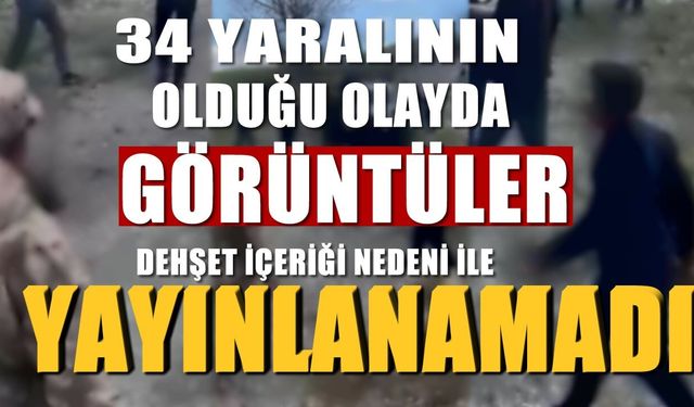 Şırnak’ta 34 yaralı, olayın görüntüleri yayınlanamadı