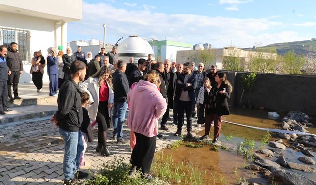 Cizre’de Yağış Sonrası Seferberlik Başladı