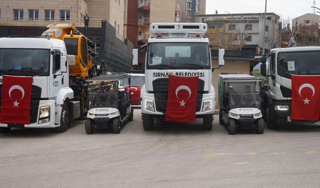 Şırnak Belediyesi’nden Dev Hamle, Filo 195’e Ulaştı