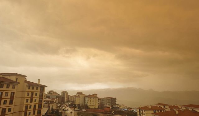 Şırnak için sarı kodlu fırtına uyarısı!