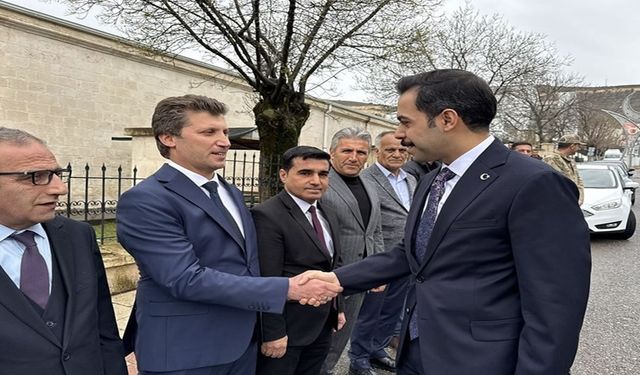 Yeni kaymakam Uzun, göreve başladı