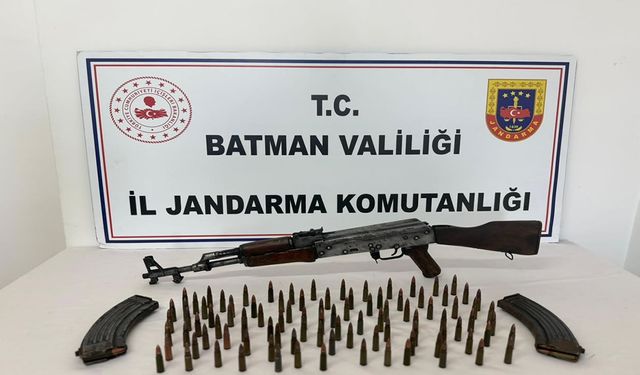 Ruhsatsız silah operasyonunda 2 tutuklama