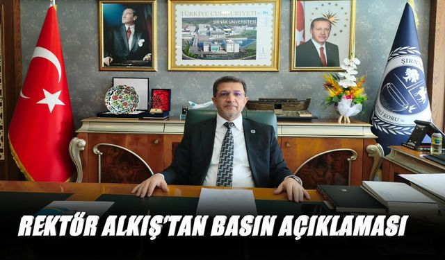 Rektör Alkış’tan ‘iftira ve dezenformasyon’ tepkisi
