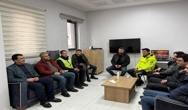 Polis Haftası’nda anlamlı pasta sürprizi