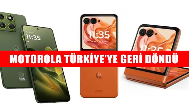 Motorola’dan dikkat çeken çıkış: Türkiye’de iki yeni model satışta
