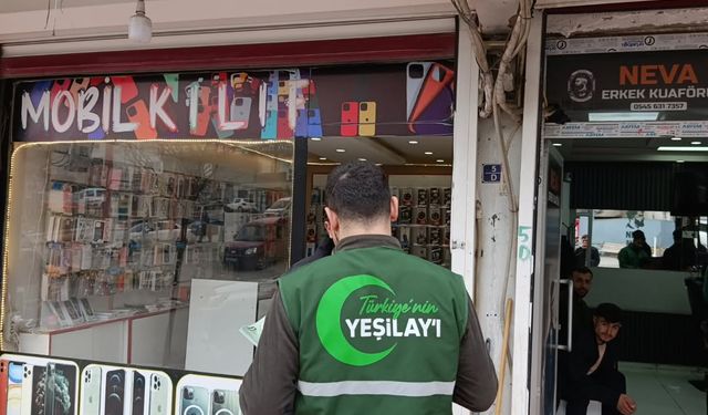 Yeşilay Elçileri Şırnak’ta Esnafla Buluştu