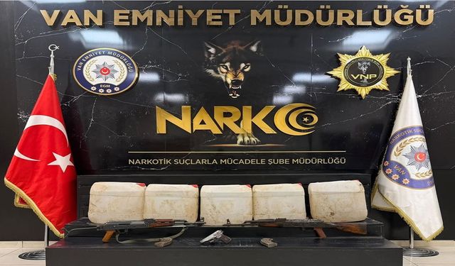 Van’da uyarıcı madde operasyonu
