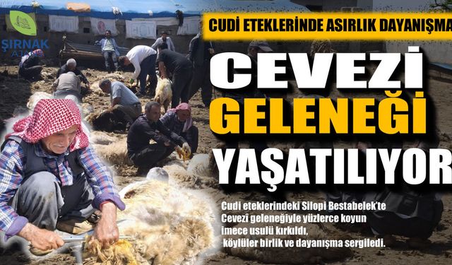 Cudi eteklerinde asırlık dayanışma
