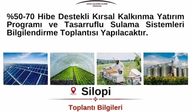 Çiftçilere büyük fırsat %50-70 hibe