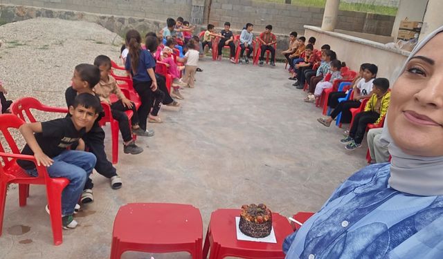 Fatma Hoca’dan Köy Çocuklarına Gönül Dokunuşu