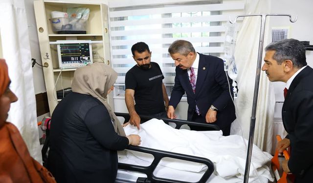 Vali Ekici’den Şırnak Devlet Hastanesi’ne Bayram Ziyareti