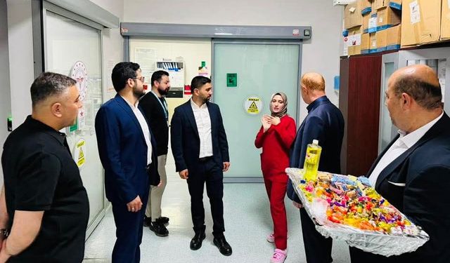 Silopi Devlet Hastanesi yönetiminden bayramlaşma