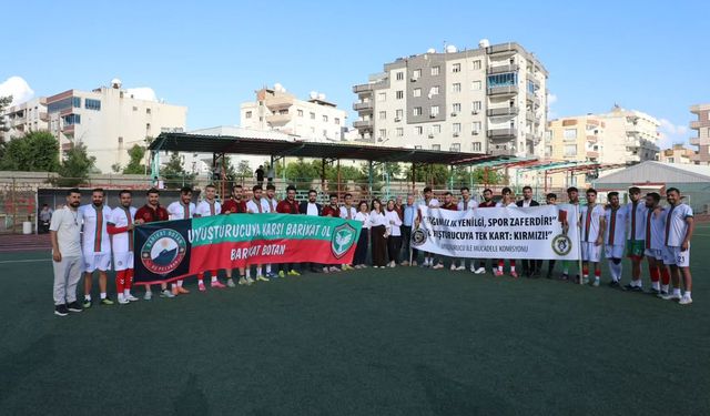 Cizre'de Gençlik İçin Anlamlı Saha Buluşması!
