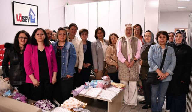 LÖSEV'e belediyeden anlamlı hediye