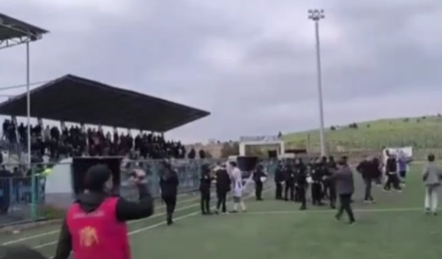 Şırnak Petrolspor Maçında Tansiyon Yükseldi