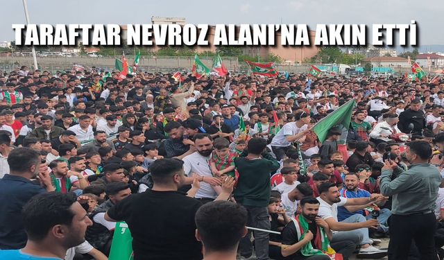 Nevroz Alanı’nda Maç Heyecanı, Gözler Dev Ekranda