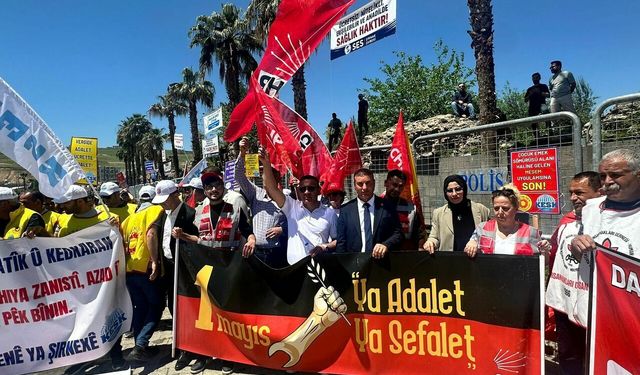 CHP Şırnak’tan 1 Mayıs’ta dikkat çeken açıklama