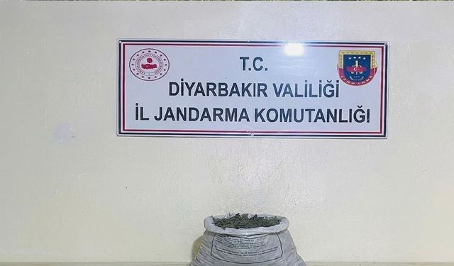 Diyarbakır’da 19 kilo 800 gram esrar ele geçirildi