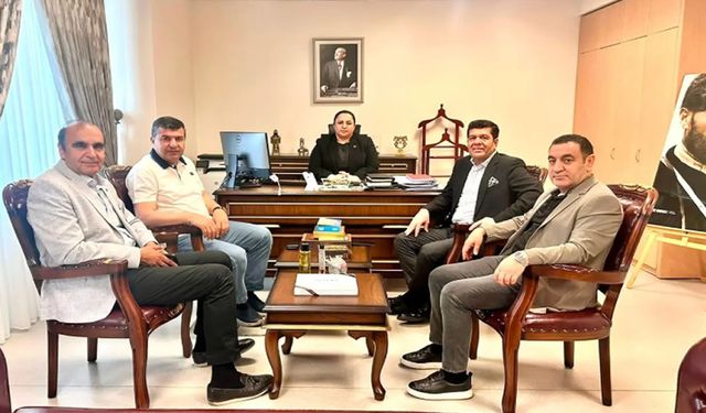Şırnak TSO heyetinden Nazlı Demir'e ziyaret
