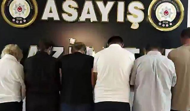 Ahlak operasyonunda 7 kişi gözaltına alındı