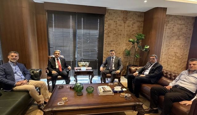 Vali Birol Ekici’den Başkan Mehmet Yarka’ya Ziyaret