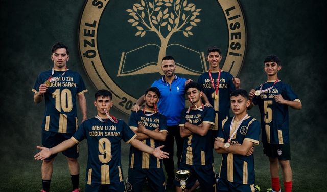 Silopi Özel Kimya Fen Lisesi futbol takımı başarıya doymuyor
