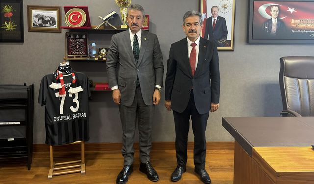 Vali Ekici’den Milletvekili Arslan Tatar’a TBMM Ziyareti