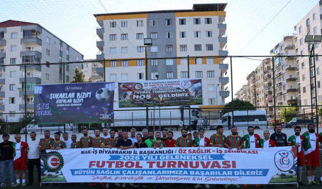 Gelenekselleşen sendika üyelerinin turnuvası başladı