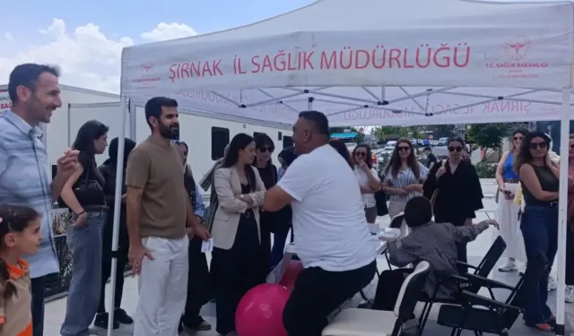 Şırnak’ta Sağlıklı Yaşam İçin Stantlar Kuruldu
