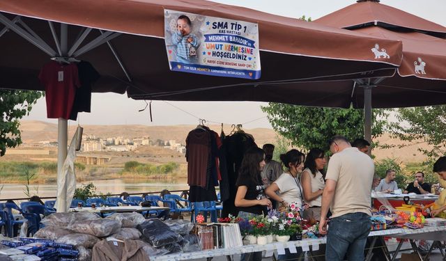 Cizre’de Açılan Yardım Çadırı Mehmet Bebeğe Umut Olacak