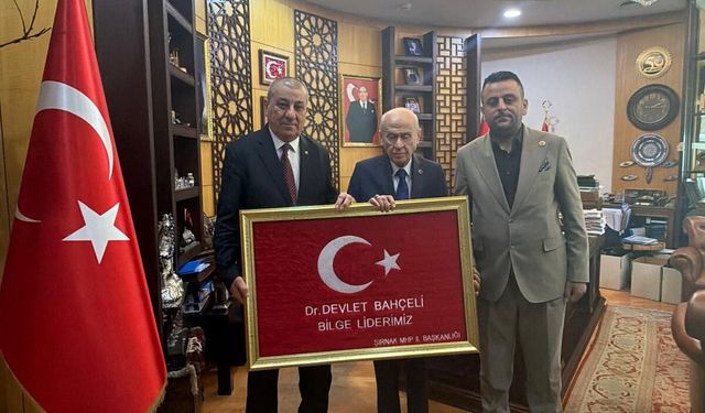 Şırnak’tan Genel Başkan Bahçeli’ye Ziyaret