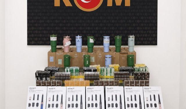 Şırnak’ta Kaçak Sigara ve Ürünlere Milyonluk Operasyon