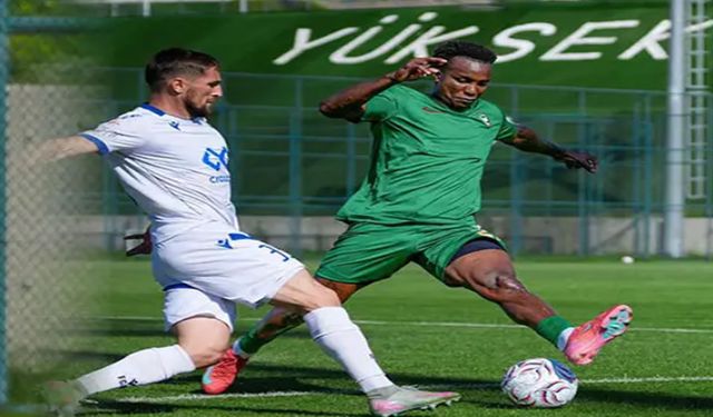 Amedspor Hazırlık Maçında Batumi'ye Mağlup