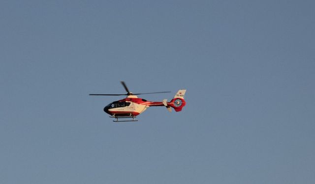 Hava ambulansları 10 yaşındaki çocuk için seferber oldu