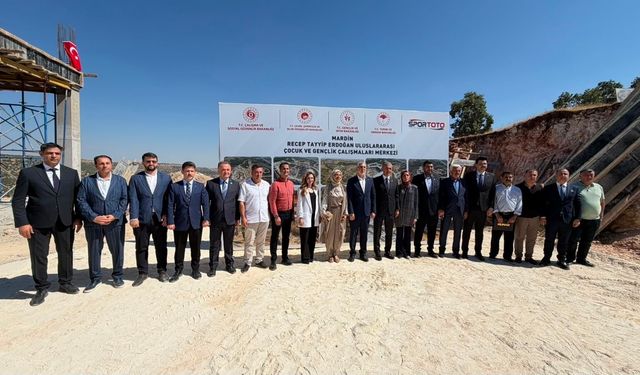 Mardin'e 560 milyonluk çocuk ve gençlik merkezi kuruluyor