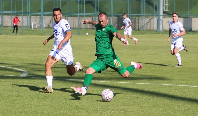 Hazırlık maçında Amed Spor 0 - FC Dinamo Batumi 2