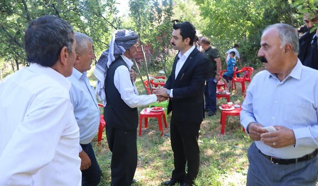 Kaymakam Tutal İlk Köy Ziyaretlerinde Vatandaşları Dinledi