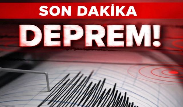 Gece yarısı 4,6 büyüklüğünde deprem