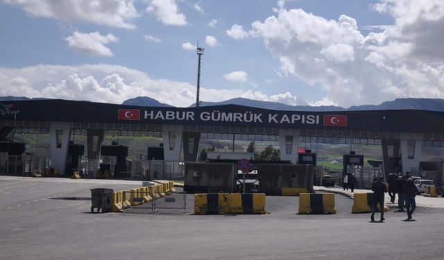 Orta Doğu’ya açılan Habur Sınır Kapısı’nda rekor geçiş