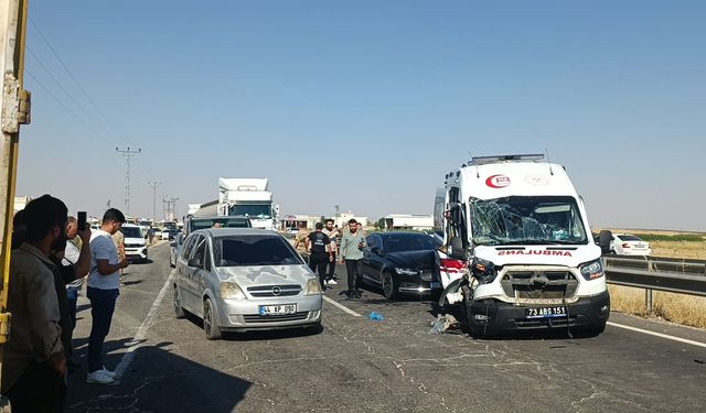 Hasta Nakline Giden Ambulans Kaza Yaptı, Sağlık-Sen'den Açıklama