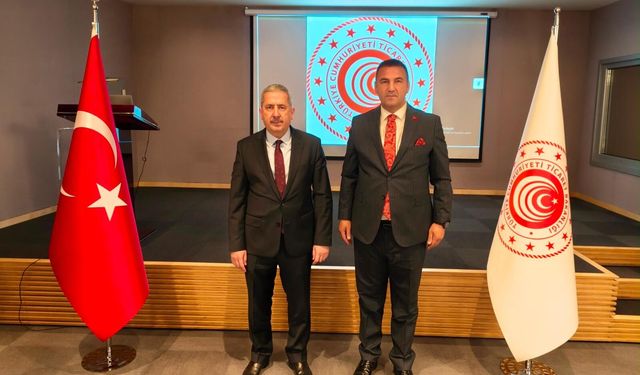 TÜMKON heyeti ticaretin geleceğini masaya yatırdı