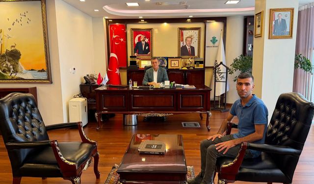 Femke Murat’tan Başkan Yarka’ya anlamlı ziyaret