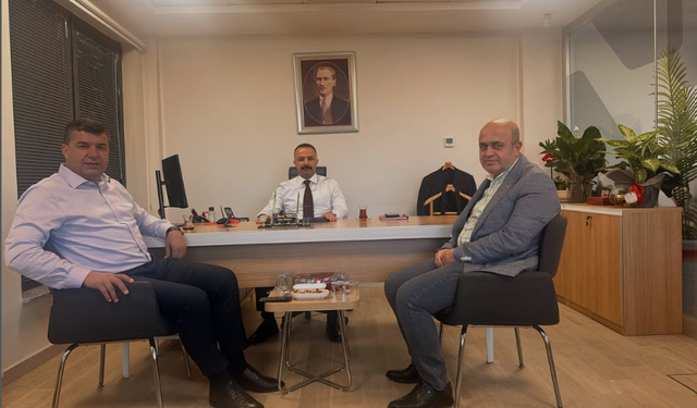 Şırnak TSO'dan yeni şube müdürüne tebrik ziyareti